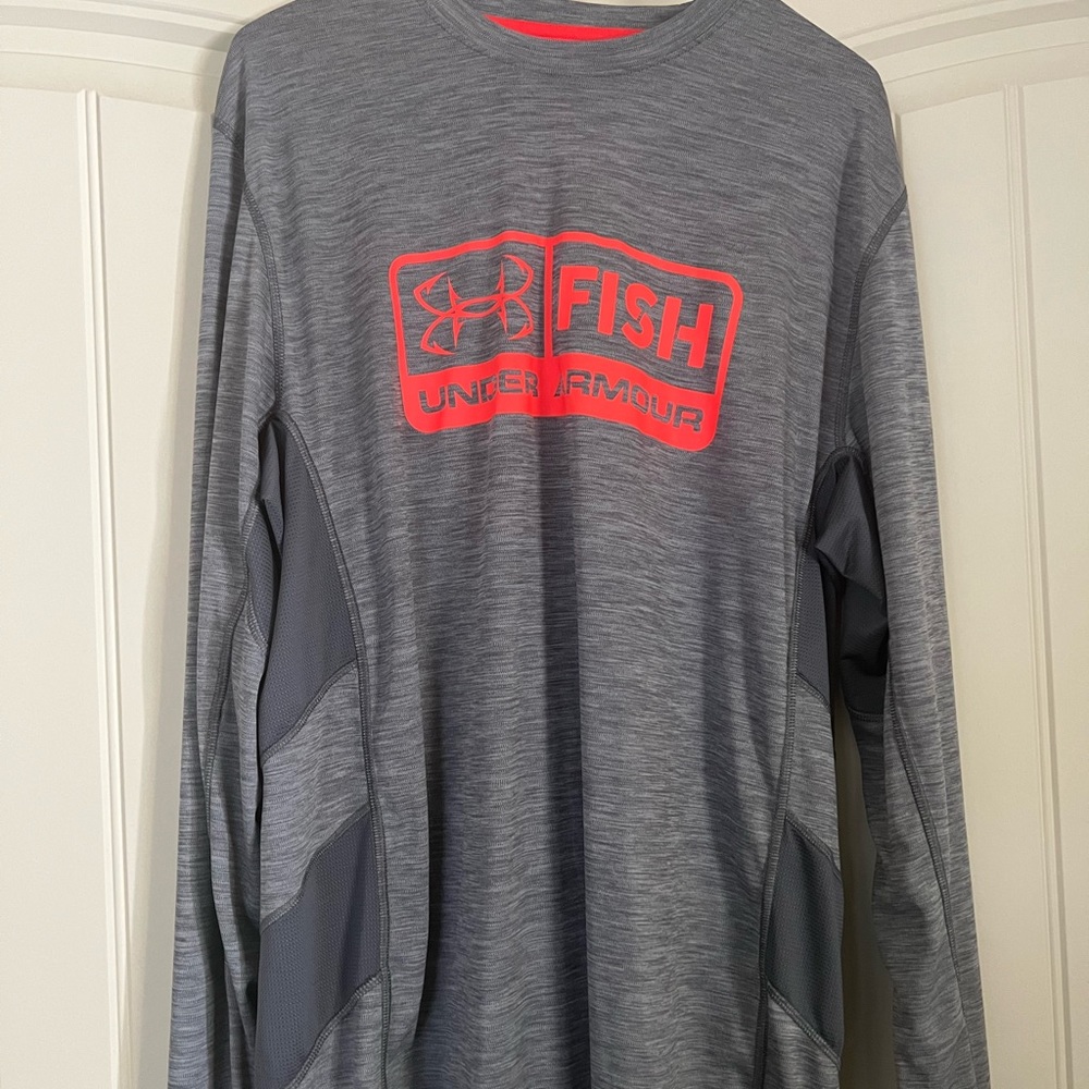 Mens UnderArmor Fish Shirt